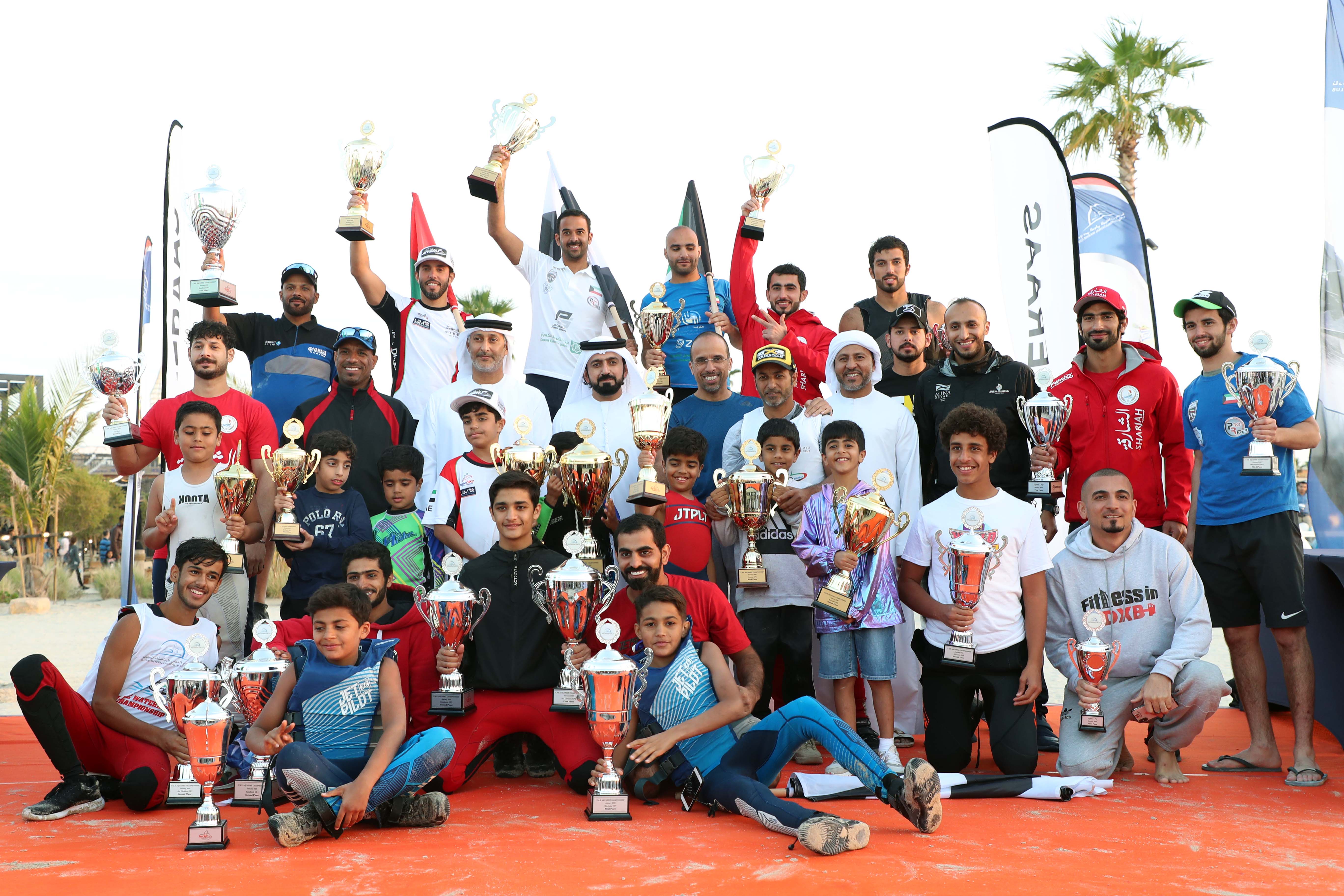 UAE Champions shine in the Dubai Int’l Aquabike Race