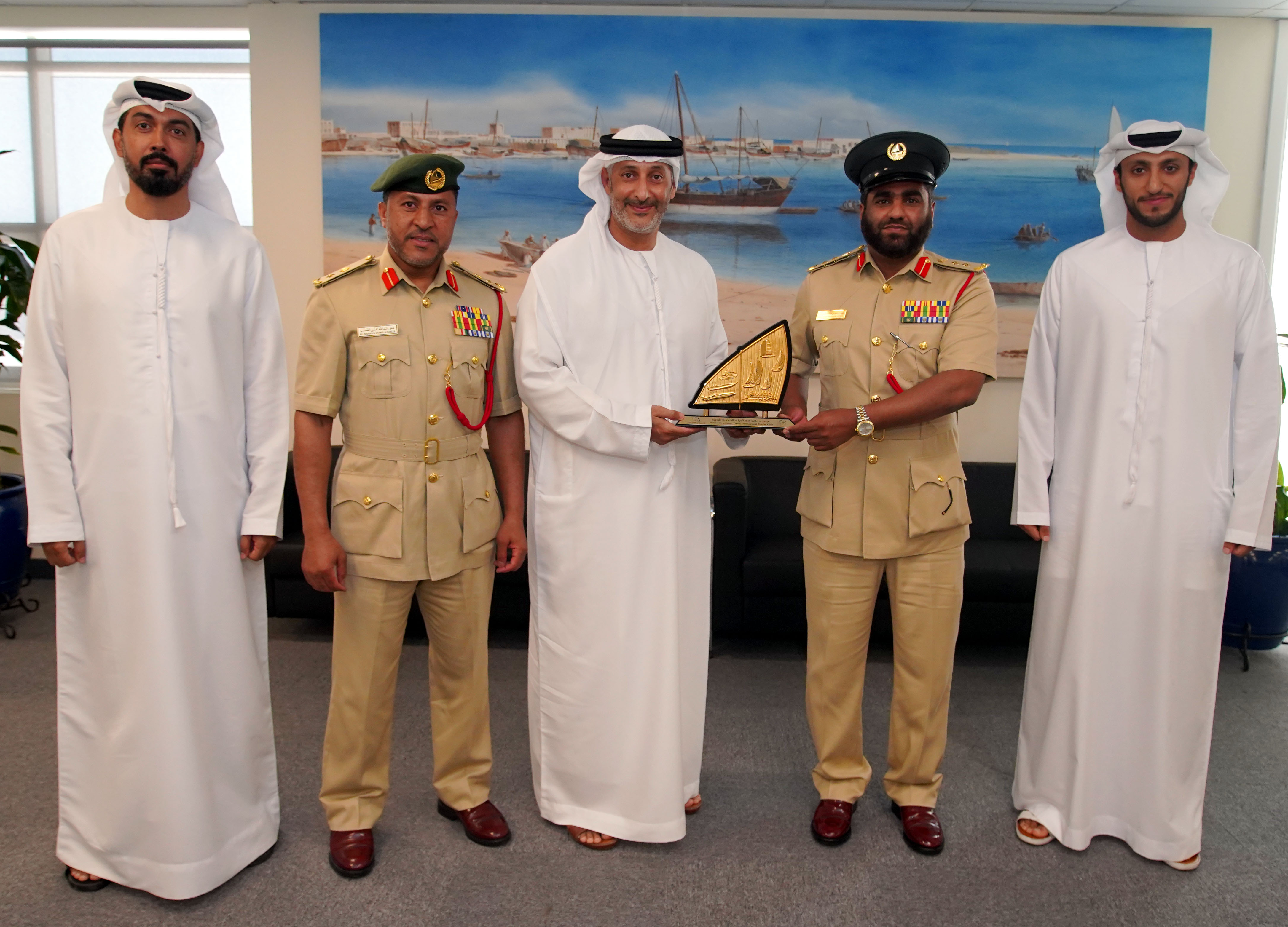 DIMC  appreciates the Dubai Police role in the success of the marine sports season