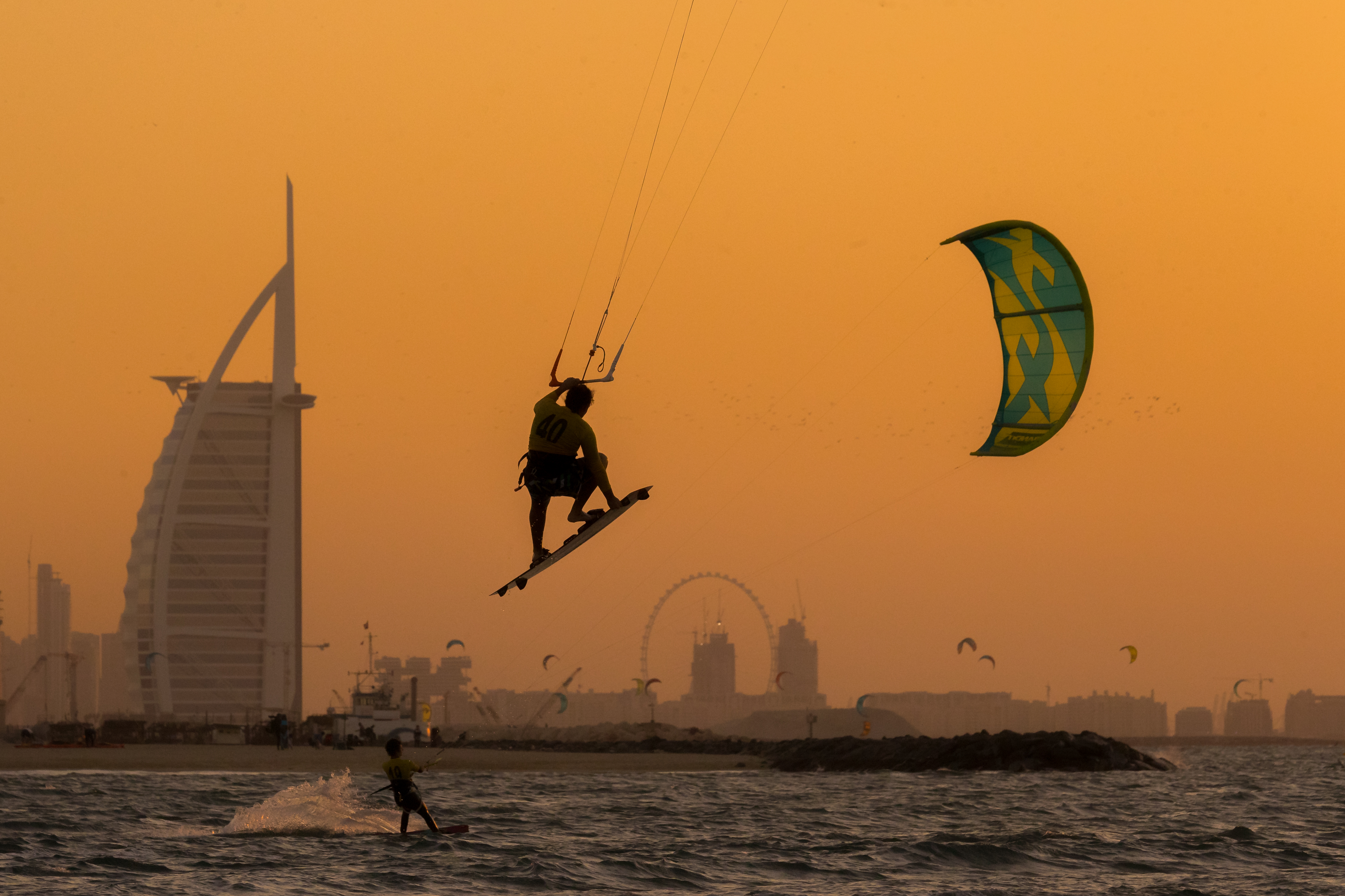Emirati Creativity in Sports (Dubai Kitesurf Open)