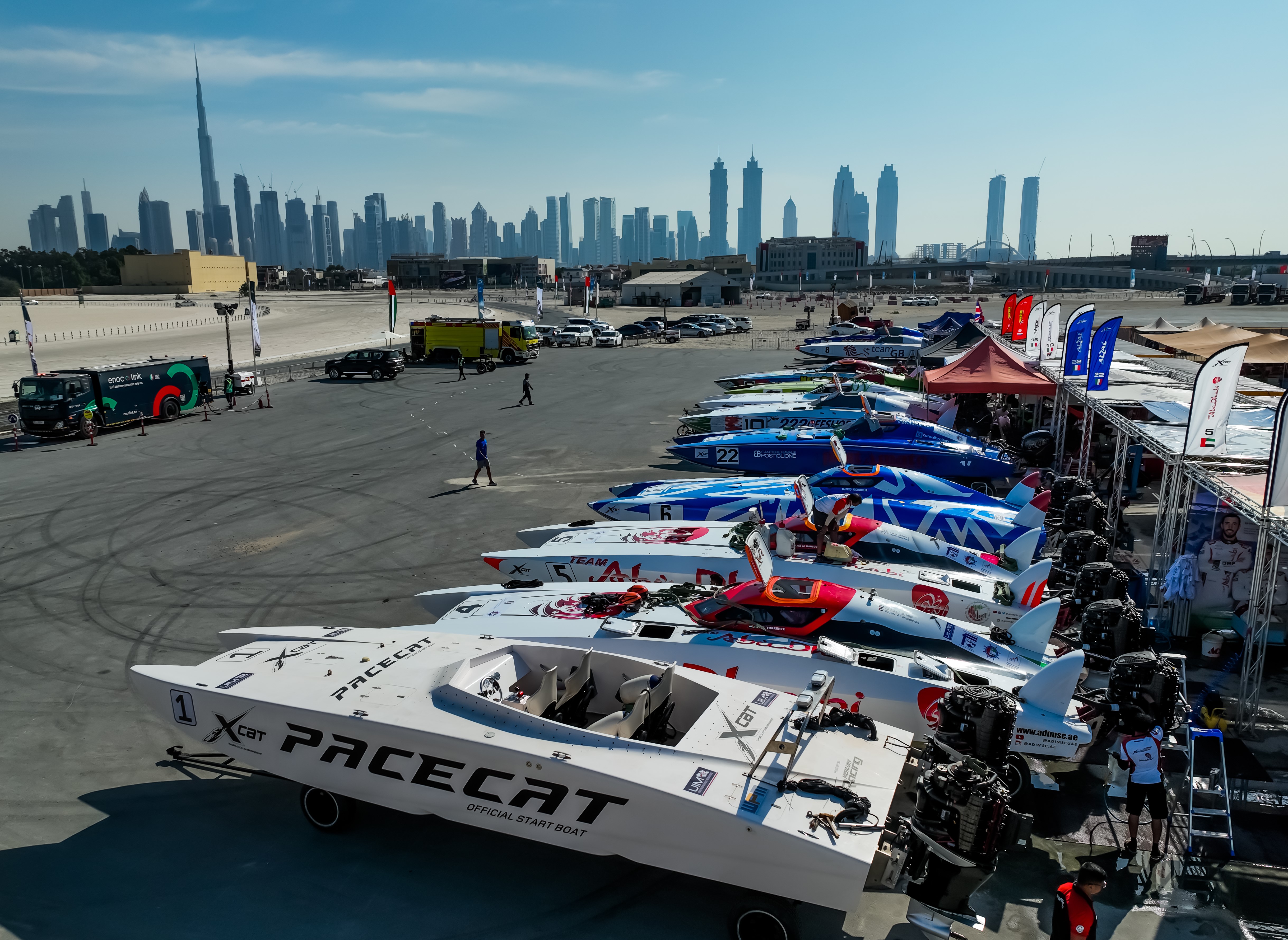 Pole Position for XCAT - Dubai Grand Prix today