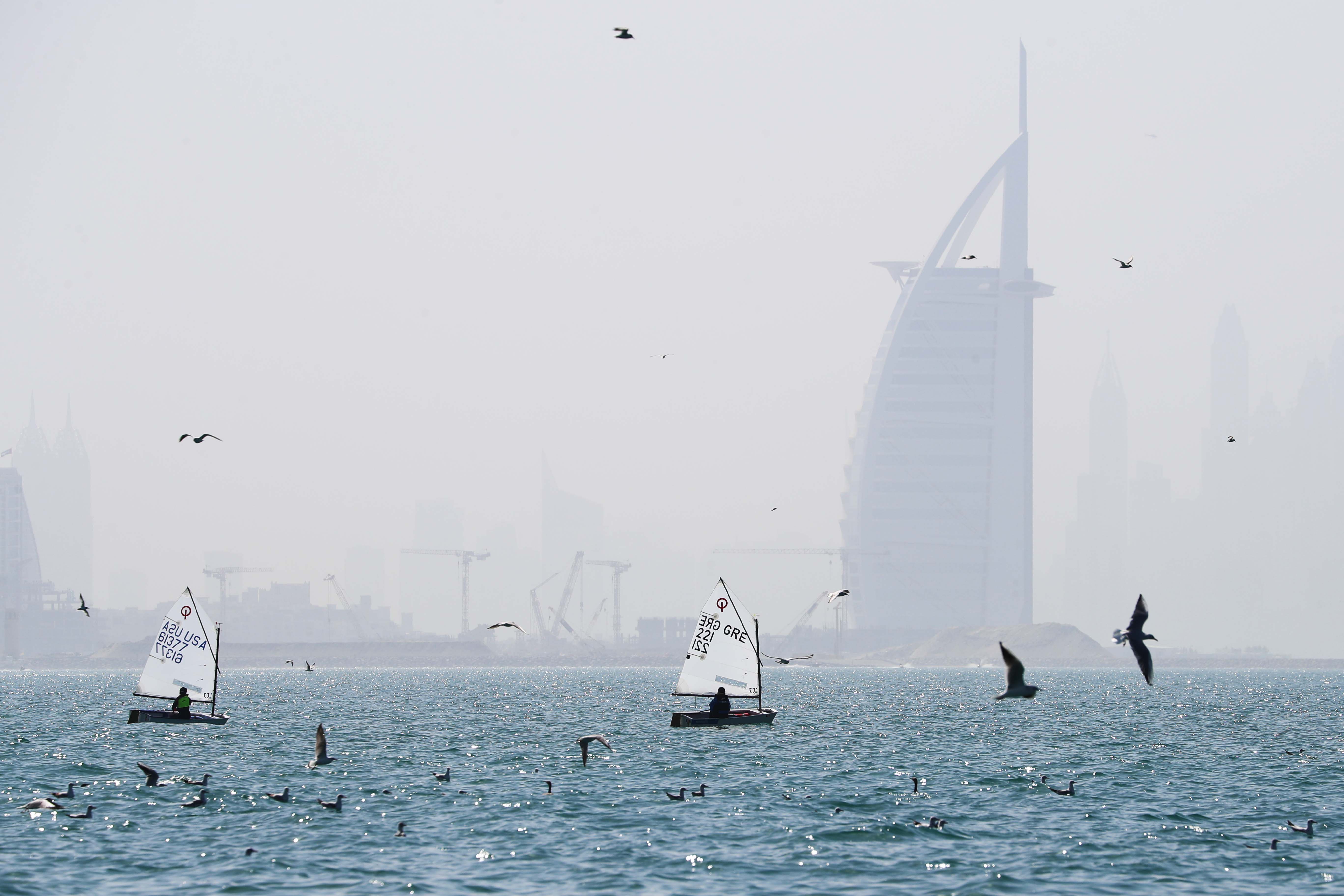 Dubai Modern Sailing Championships on the beaches of Dubai this Sunday