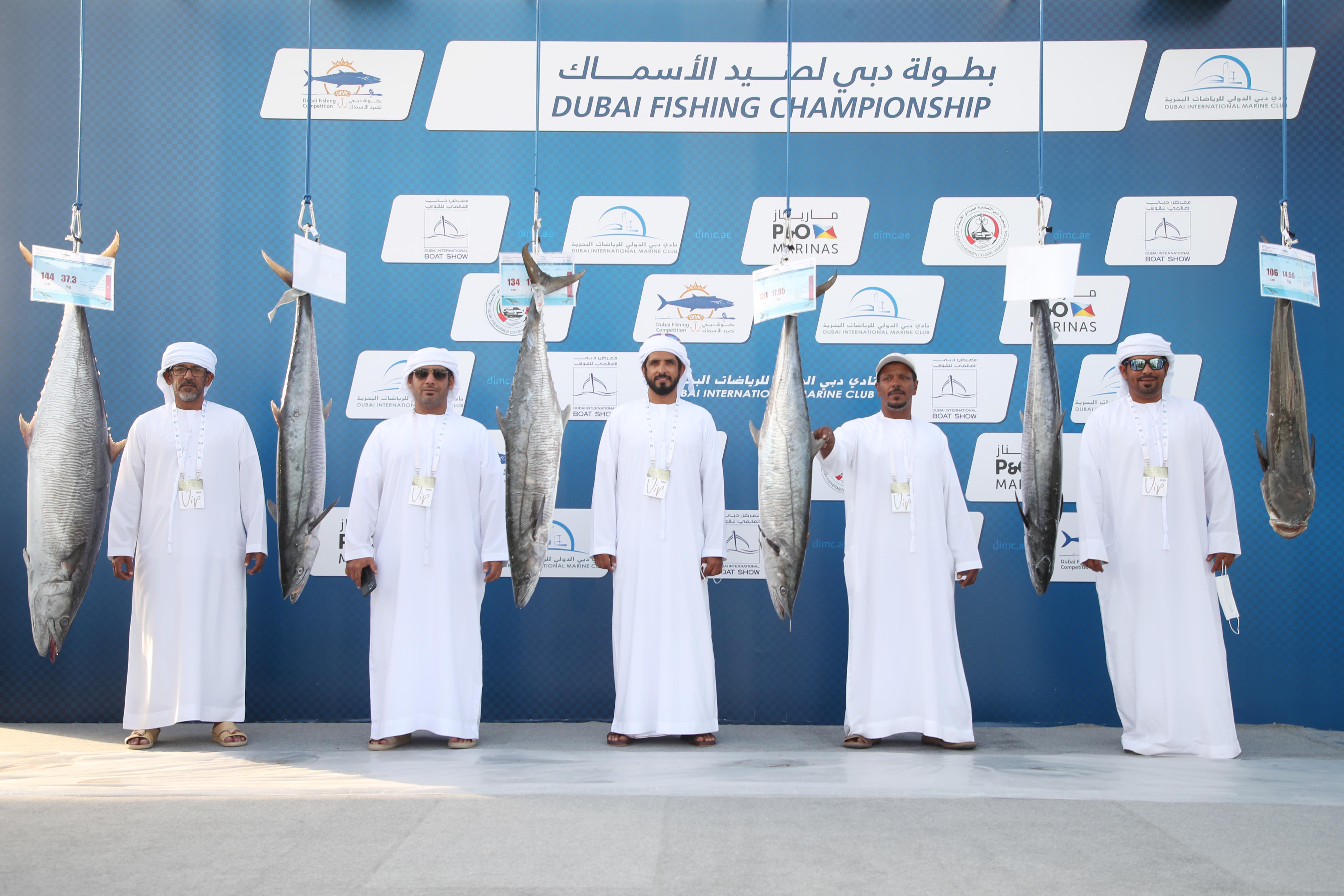 Al Muhairi and Al Mazrouie leads the Fishing Competition in Kingfish & Cobia Category