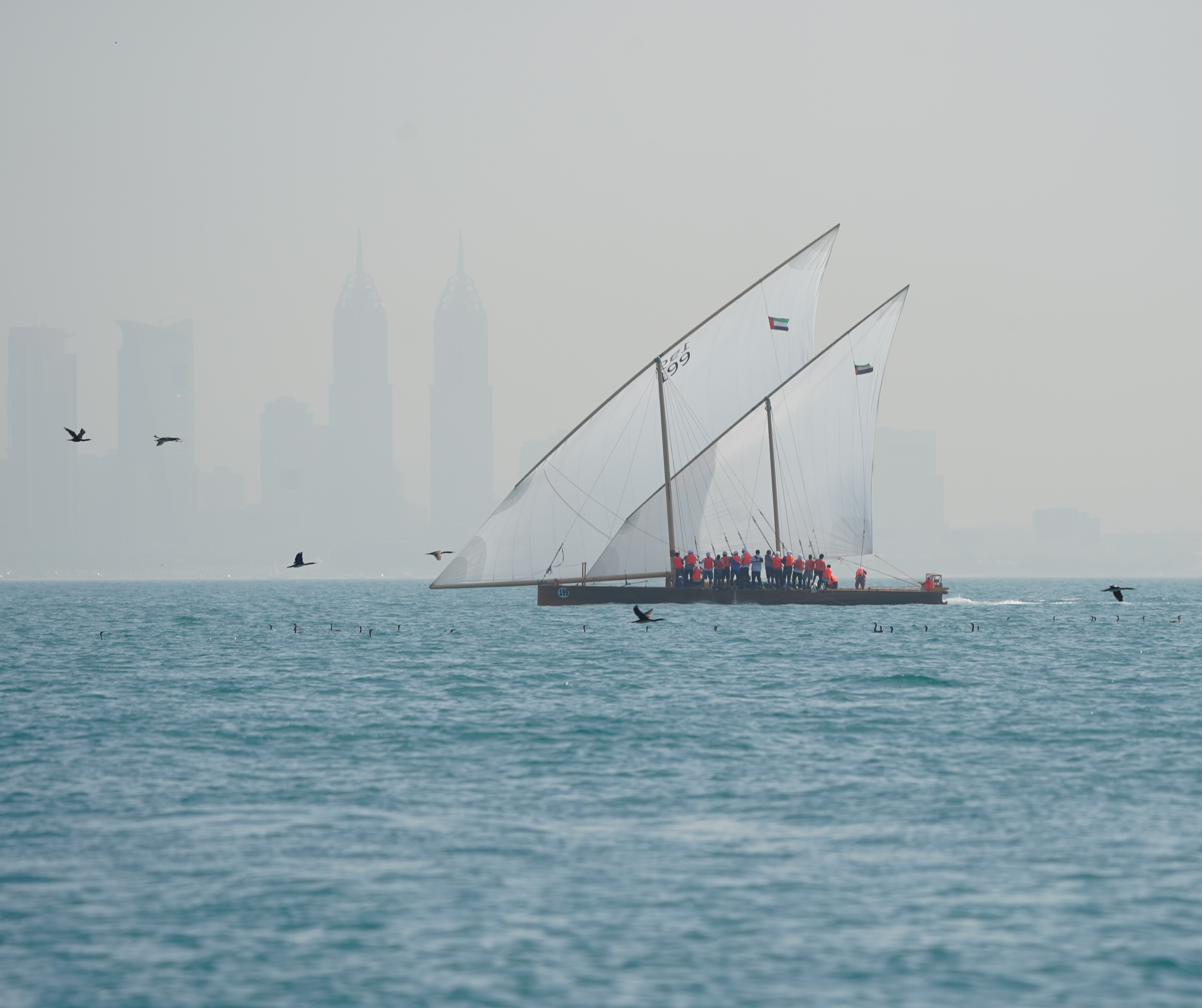 Second Round of 60ft Dhow Sailing Race on Sunday