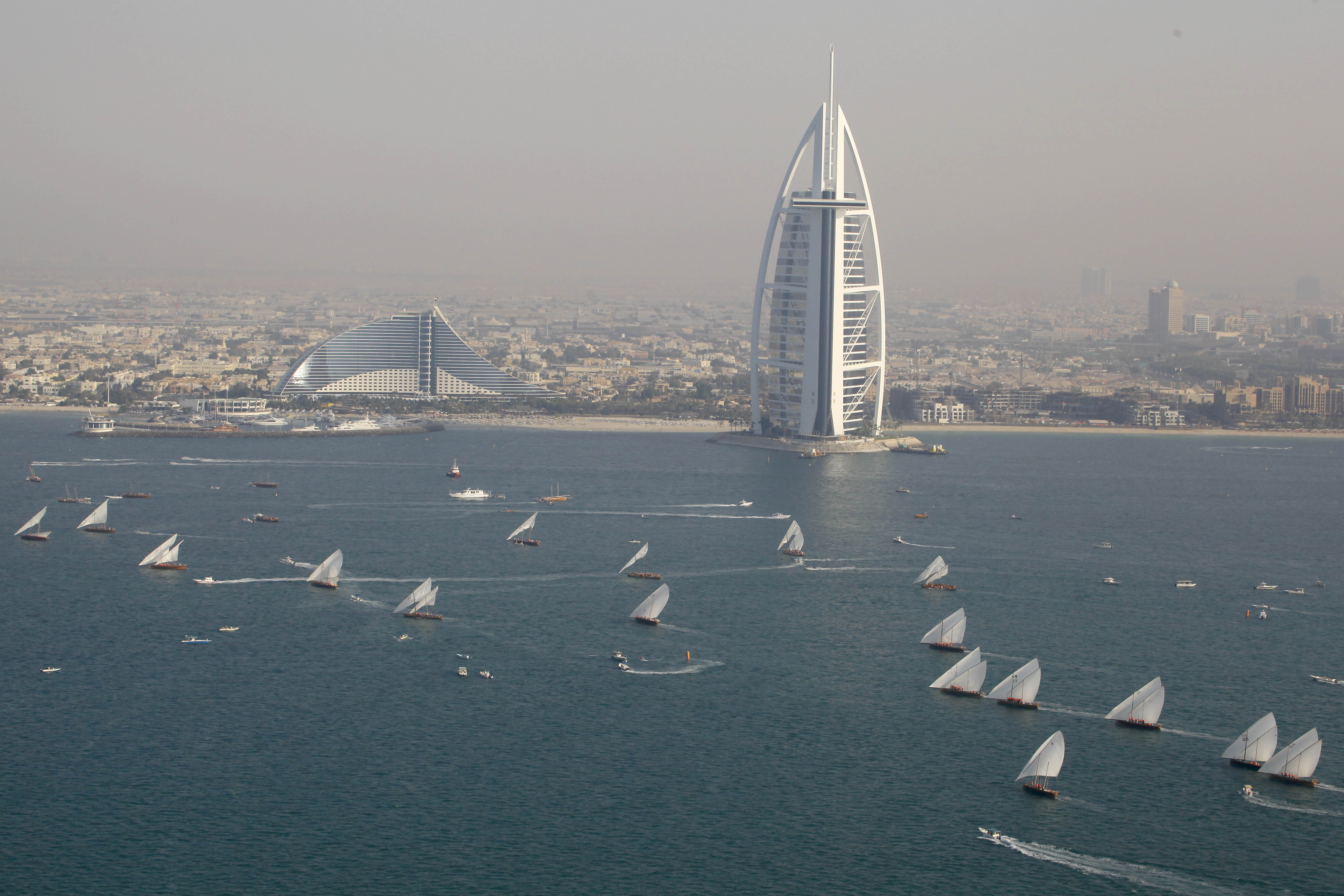 Burj Al Arab is the finish line for the 31st Al Gaffal Race