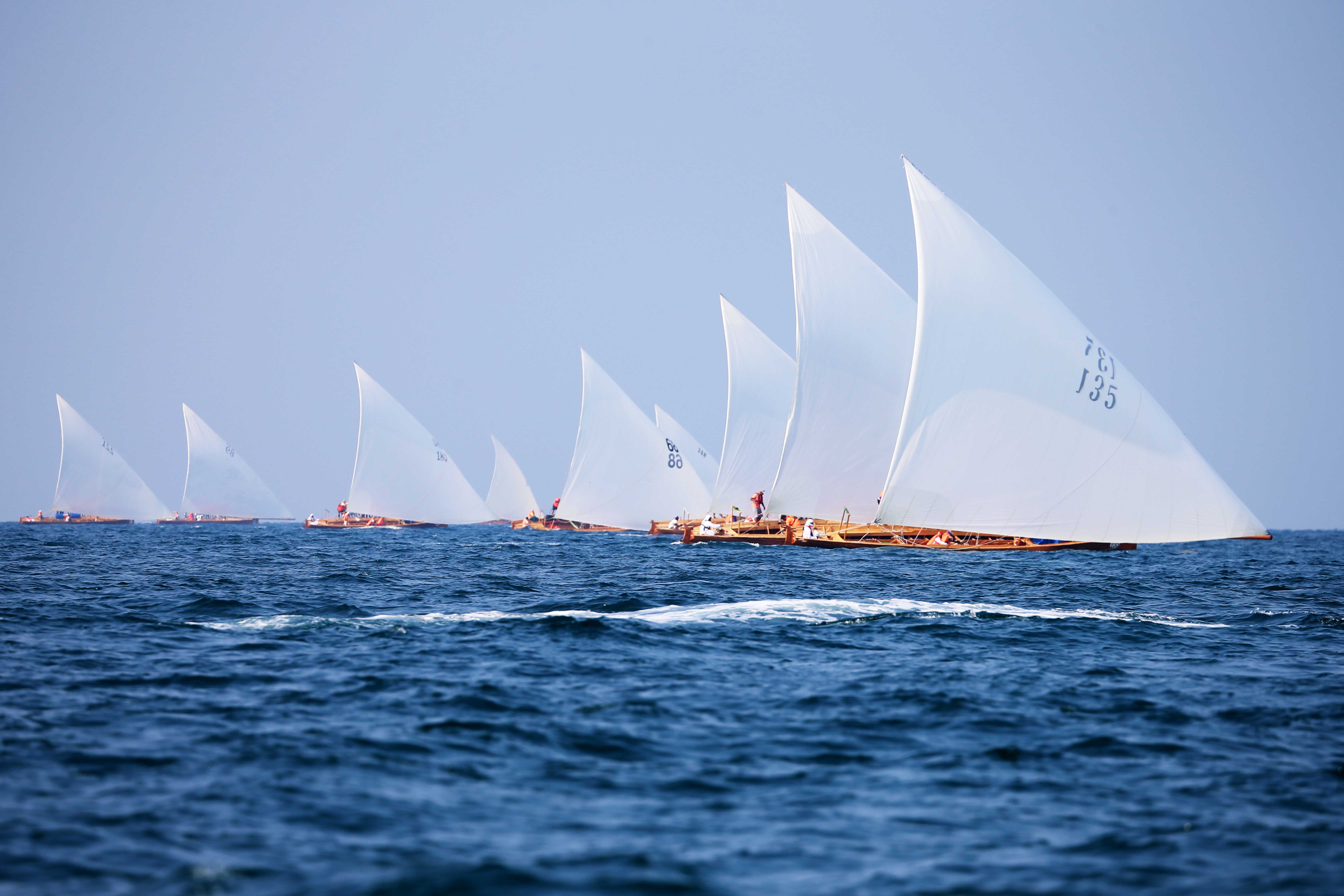 83 boats to hoist their sail today in Dubai