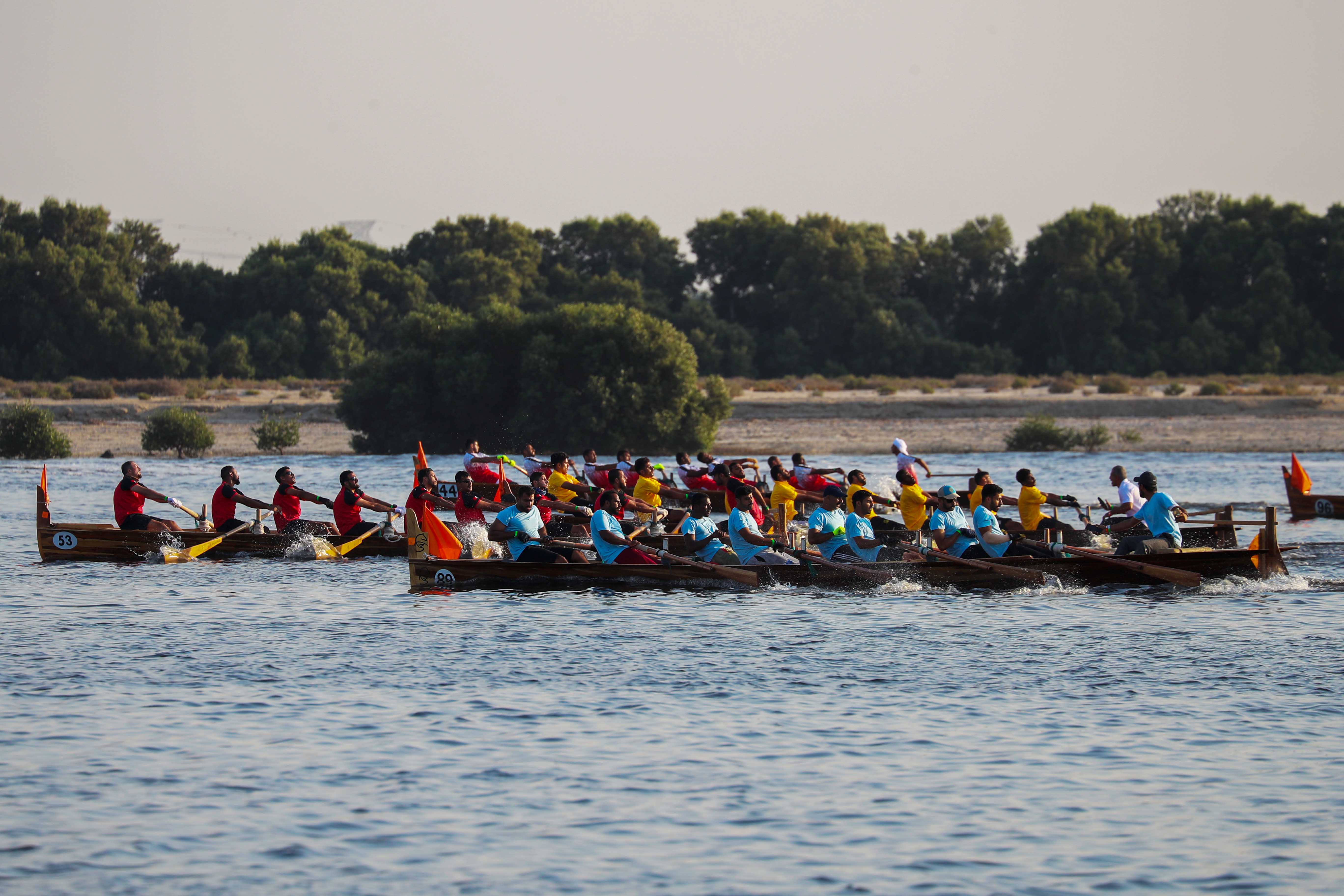 30 Boats to Compete in the 26th Al Maktoum Cup Traditional Rowing Race