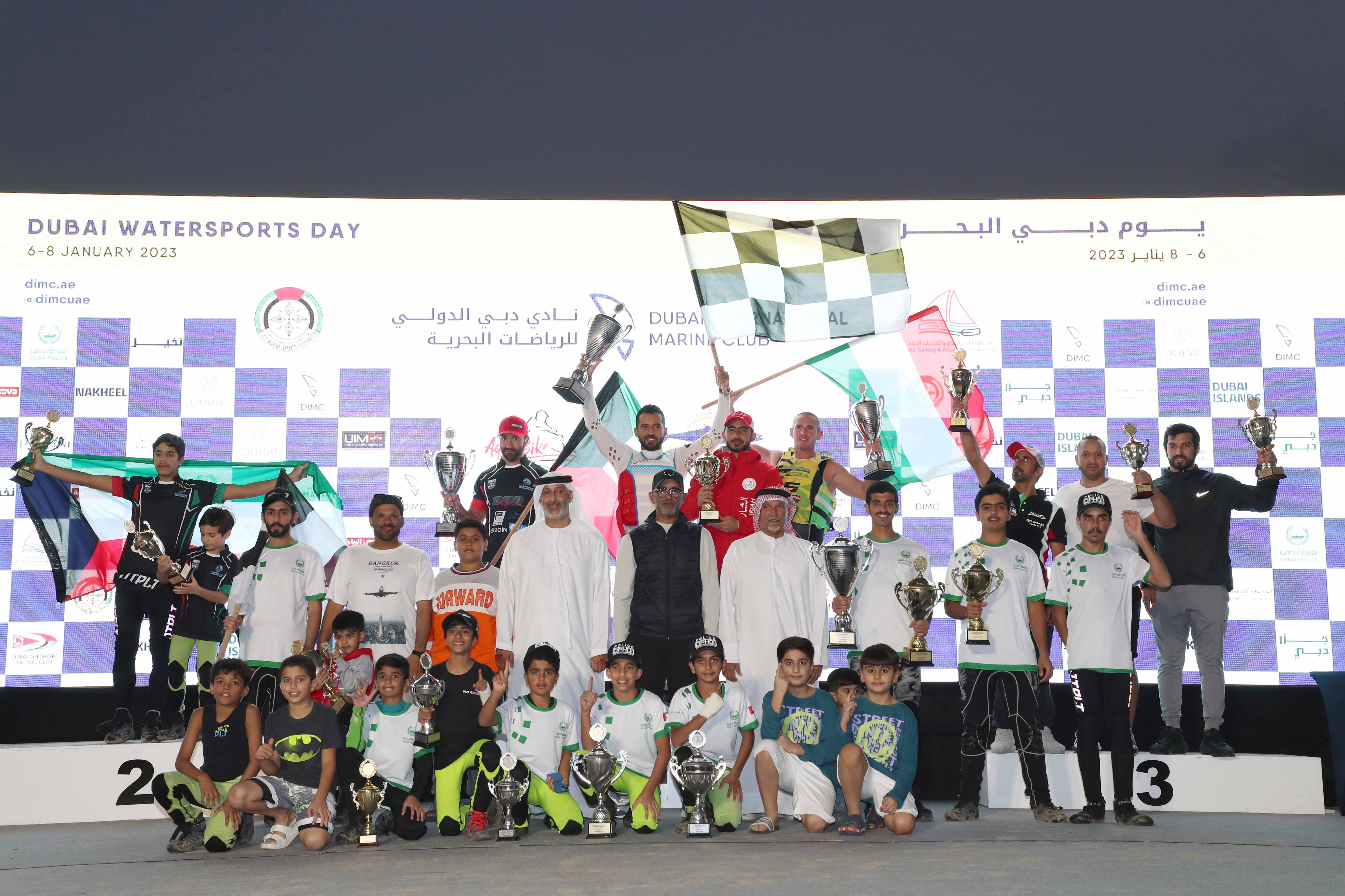 UAE Champion Dominates the First Round of Aquabike Race
