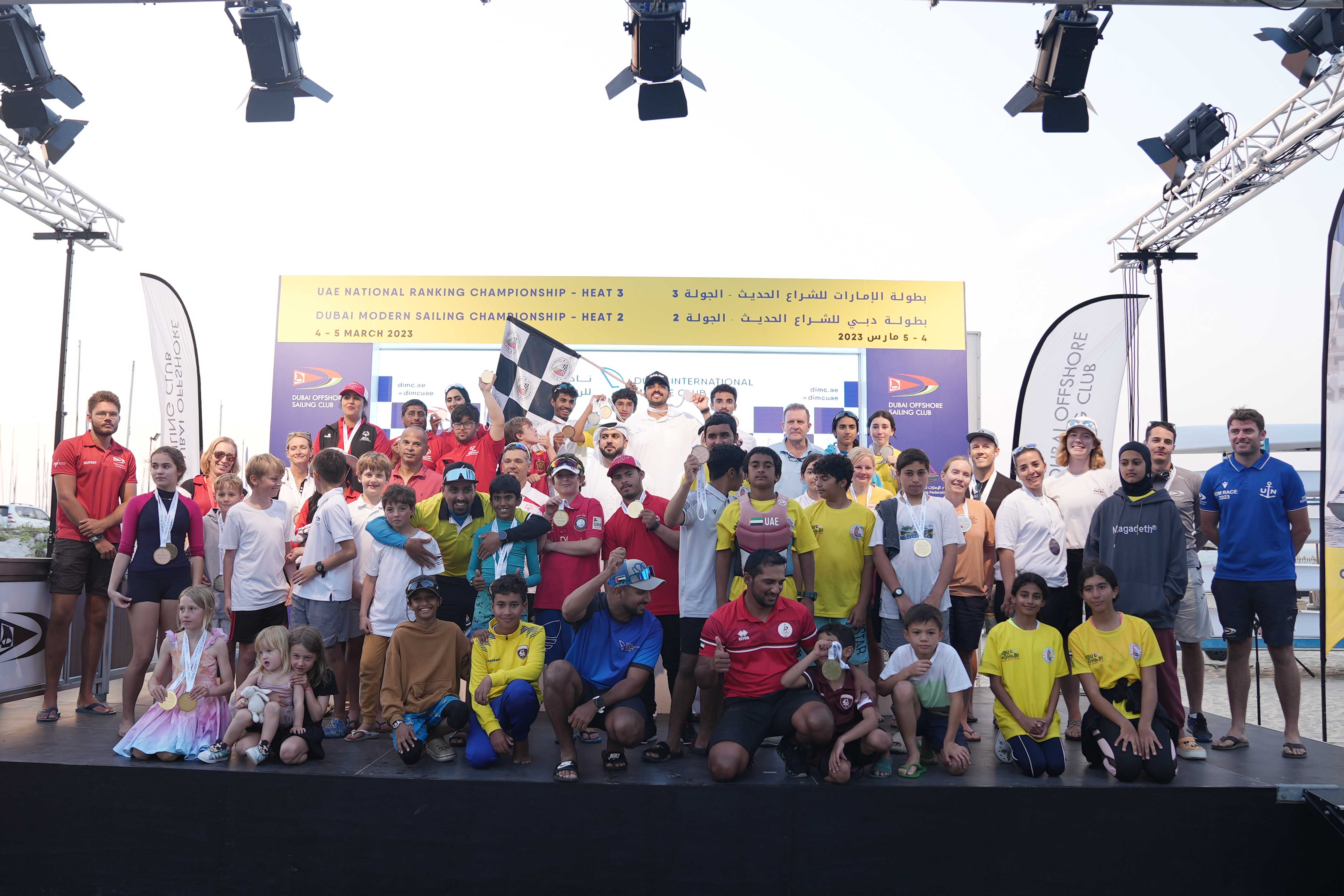 National Sailing Championship Wraps Up with Great Success in Jumeirah Beach