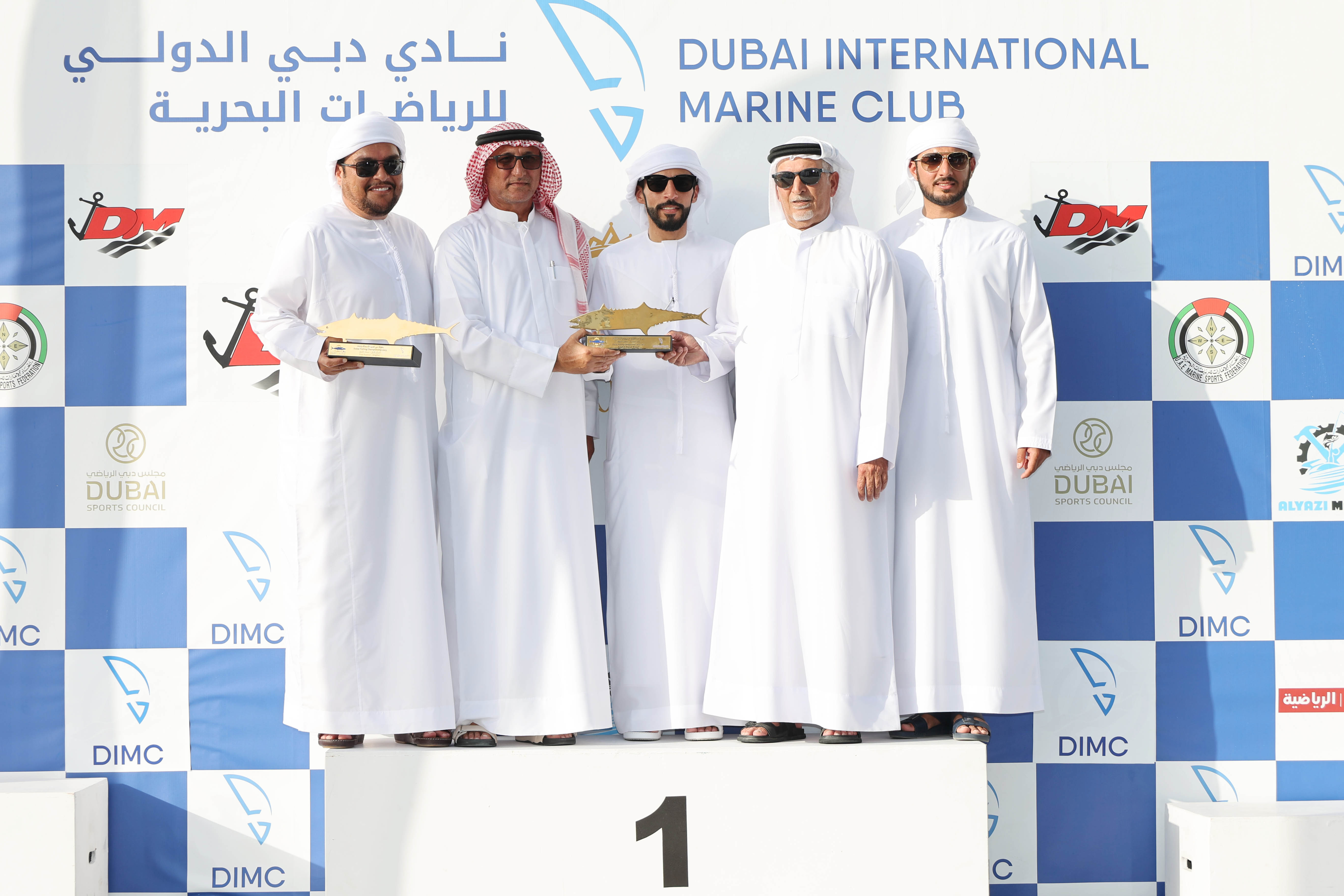 Al Marzouqi Champion of the Dubai Fishing Competition