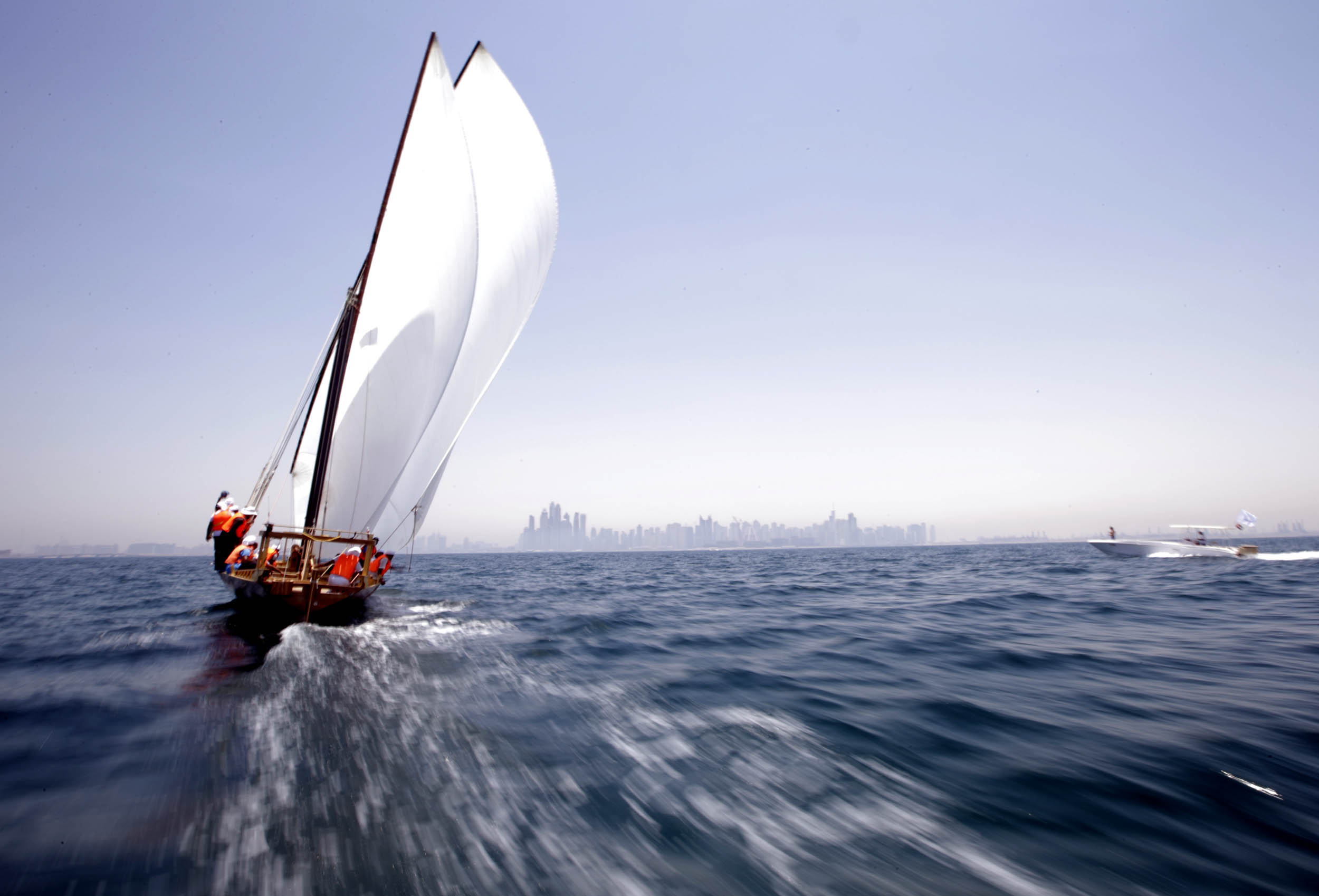 60ft Dhow Boats Set to Claim the Title in Tomorrow's 32nd Al Gaffal Race