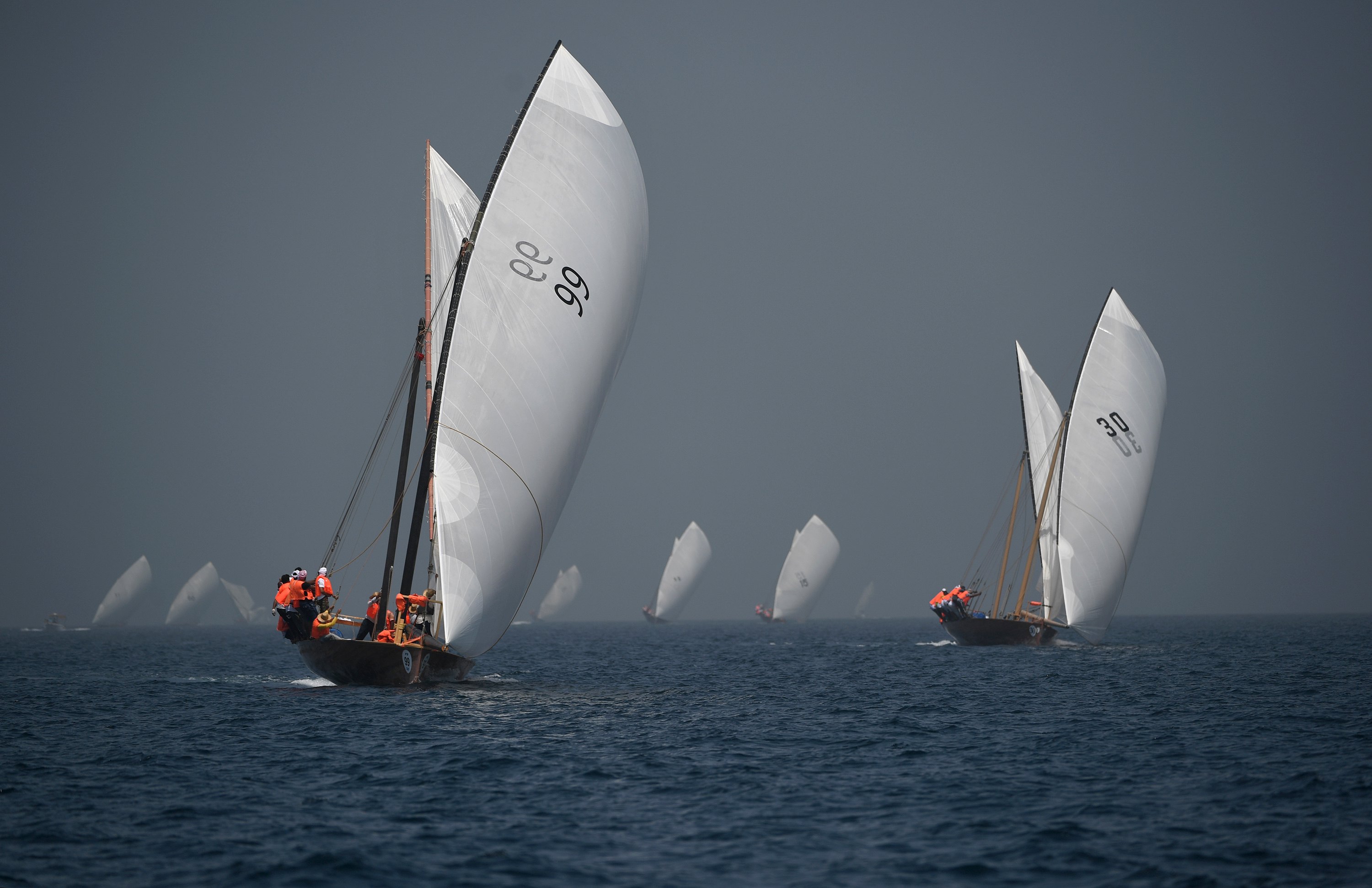 125 Dhow Boats for the 32nd Al Gaffal Today