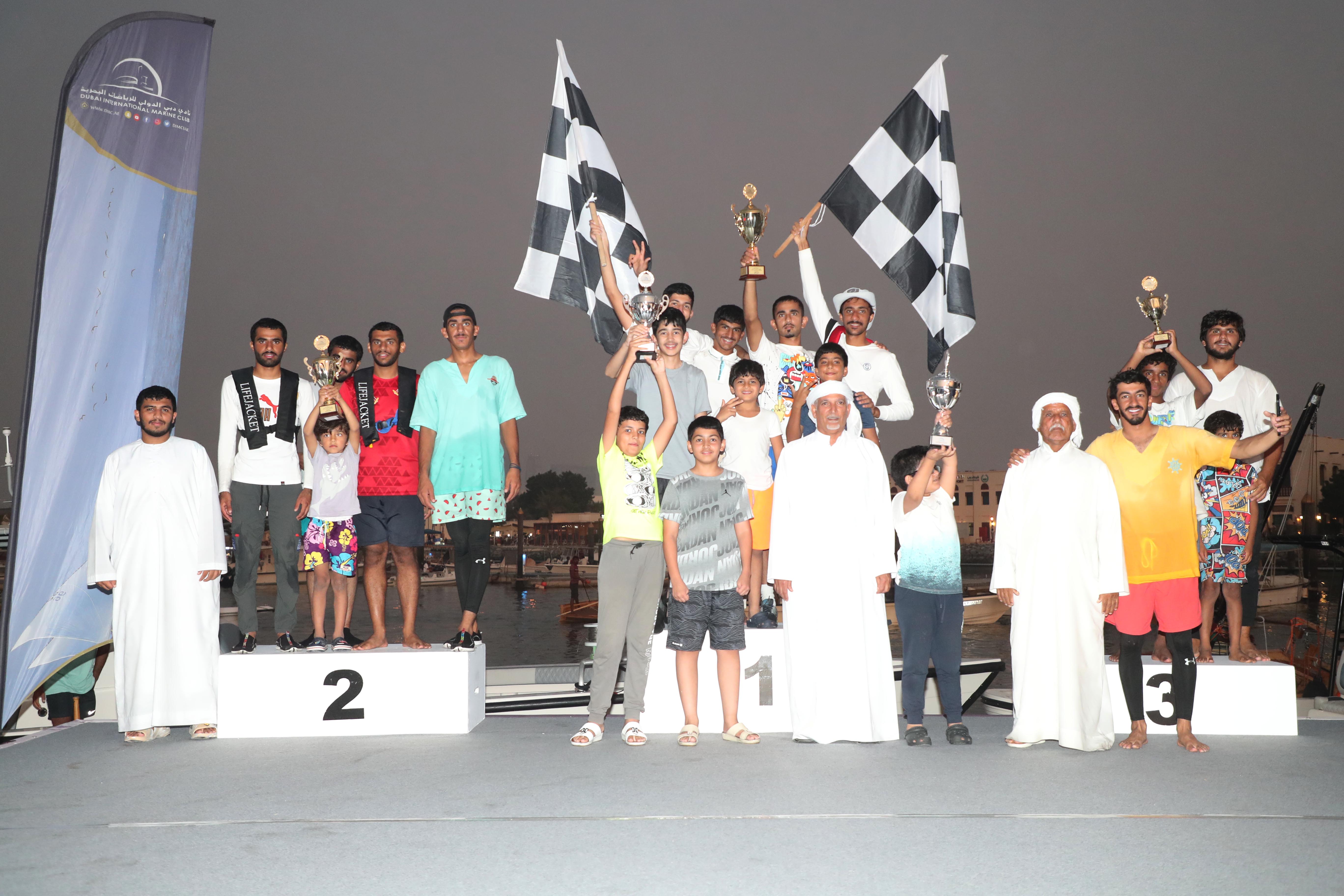 Zilzal (125) topped the Dubai Traditional Dhow Sailing Race (22ft)