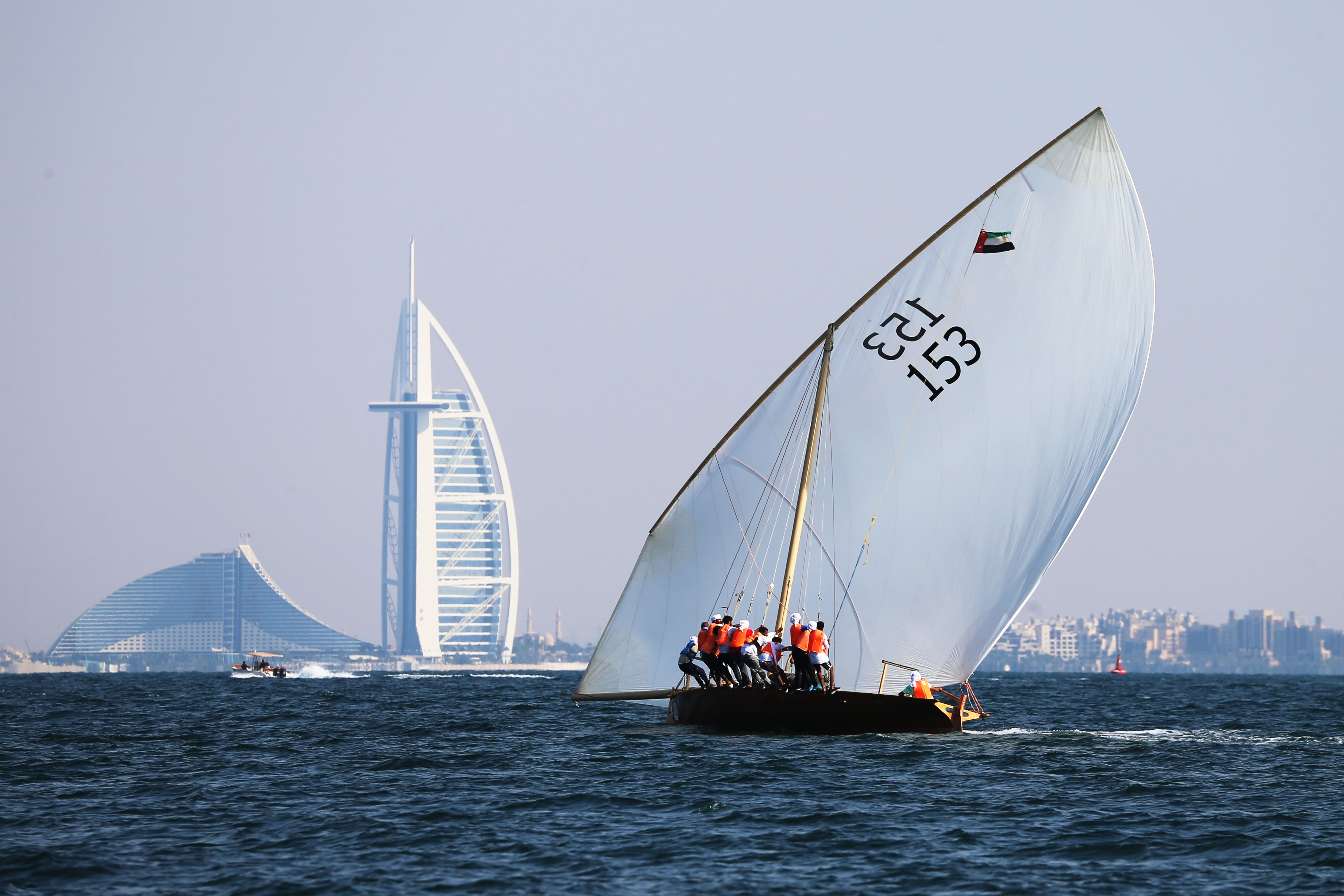 Dubai Traditional Dhow Sailing Race (43ft) on Saturday