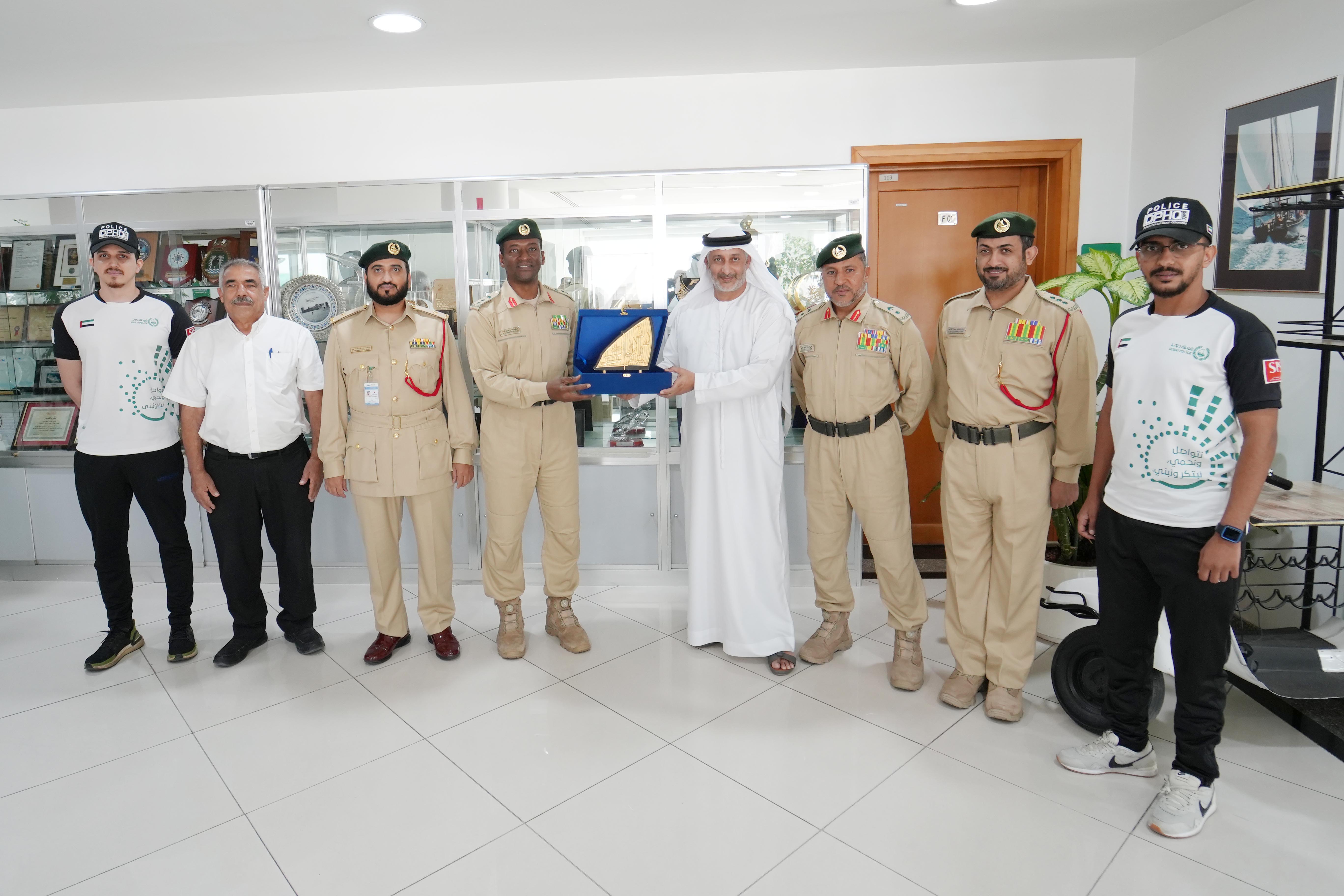 (DIMC) honors the Port Police for its Positive Role in the Success of the Sports Season