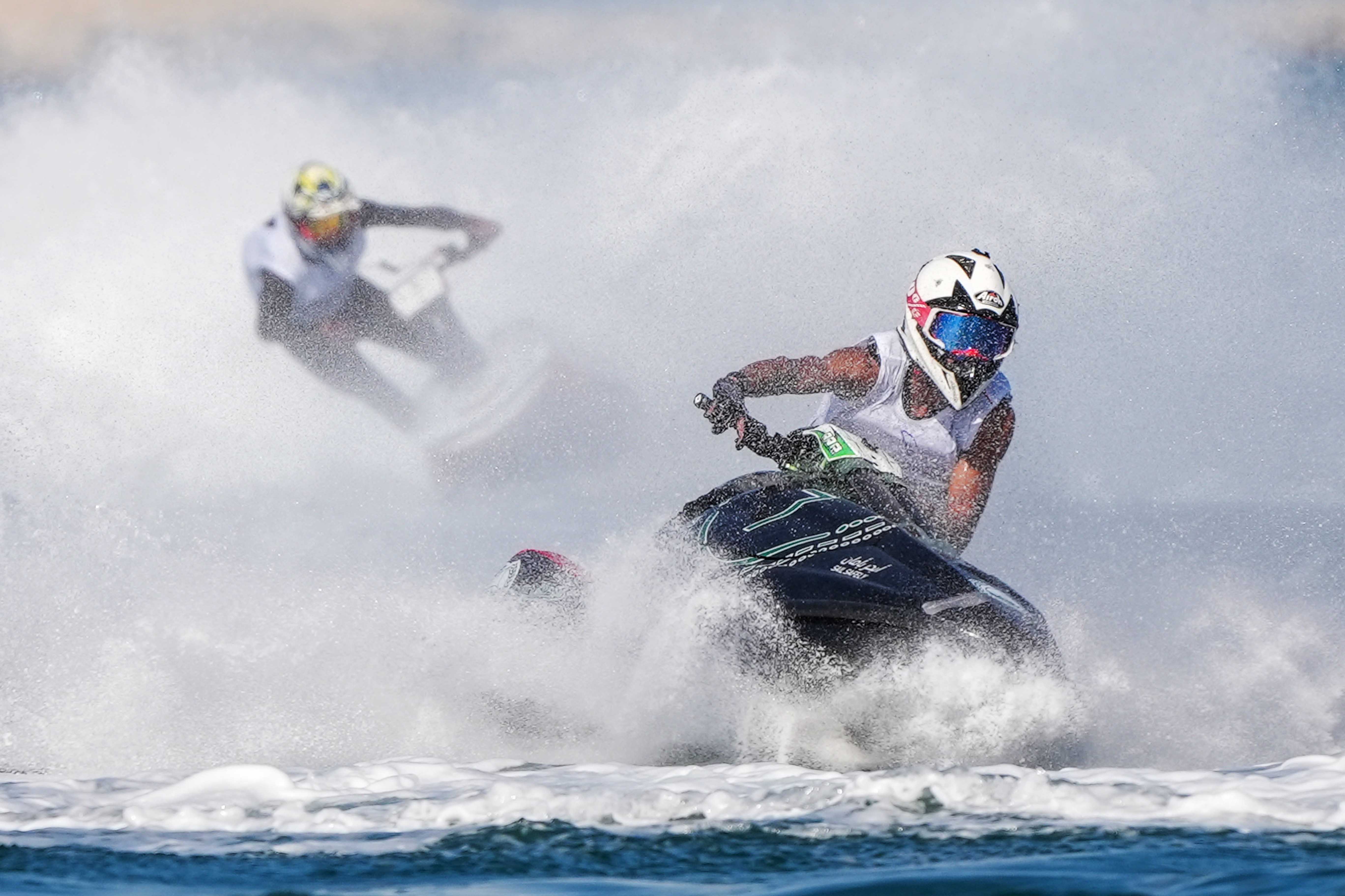 90 Competitors for the  UAE Int'l Aquabike Championship today (Saturday)