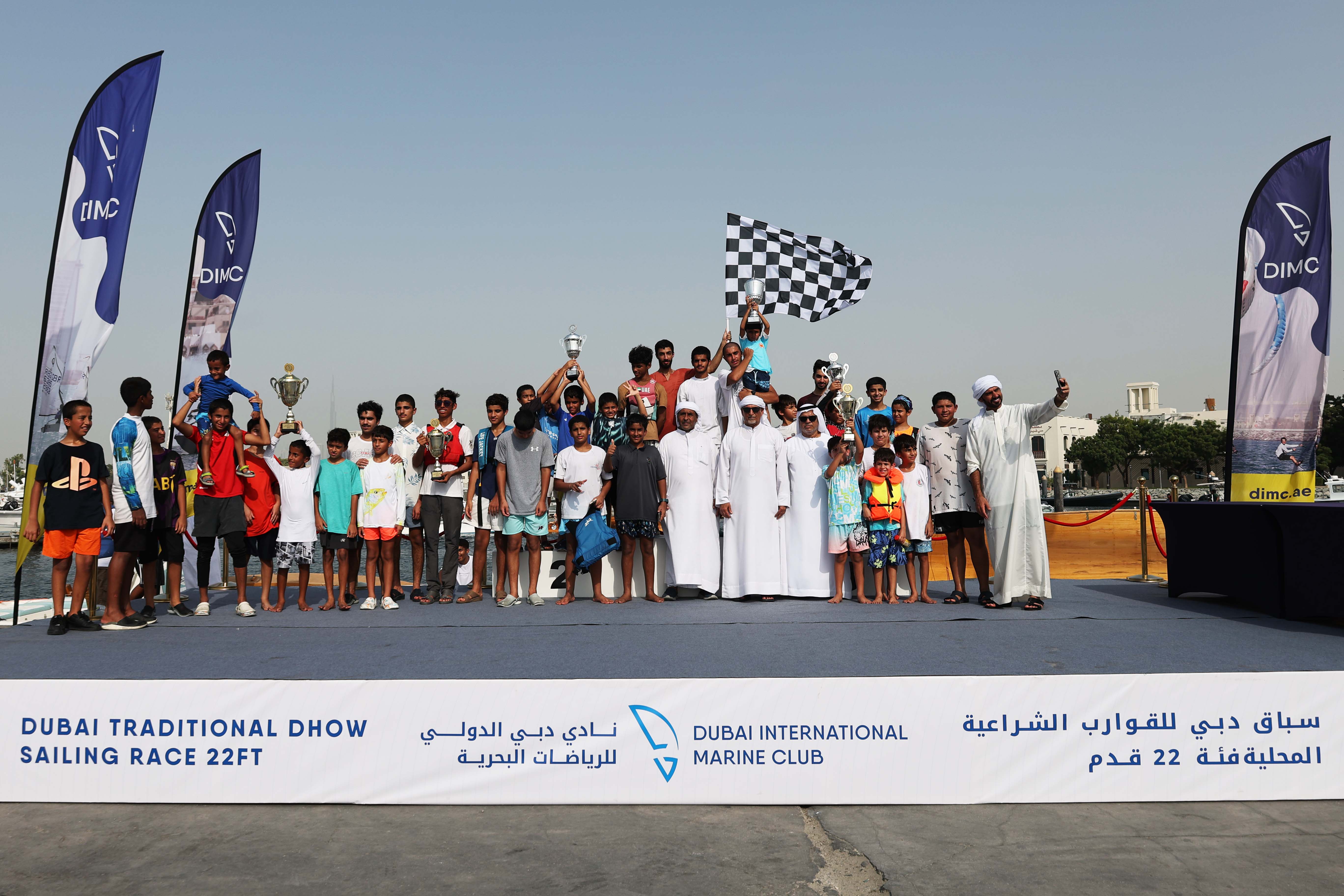Zilzal 77 tops the Youth Categories in 22ft Dhow Sailing Race