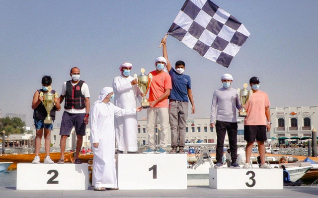 27.02.22 سباق دبي للسفن الشراعية المحلية (60 قدم) - الجولة الأولى