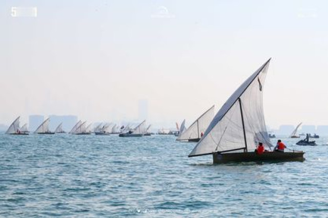 03.12.22 Dubai Traditional Dhow Sailing Race - Heat 3