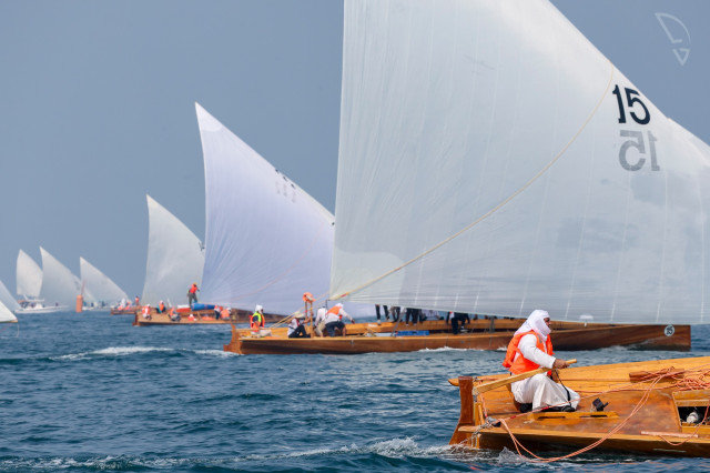 21.10.23 Dubai Traditional Dhow Sailing Race (43ft)  - Heat 1