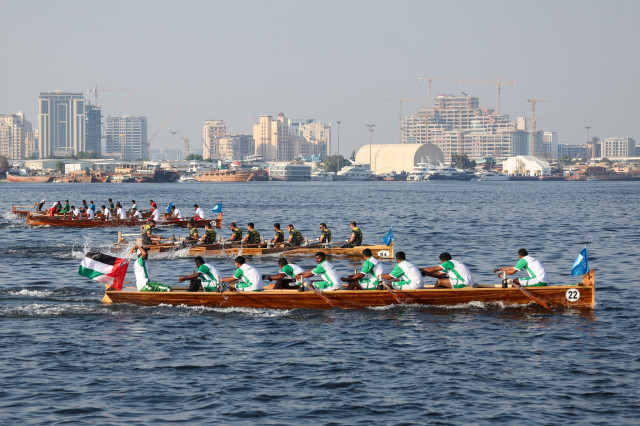 09.12.23 Dubai Traditional Rowing Race - Heat 2
